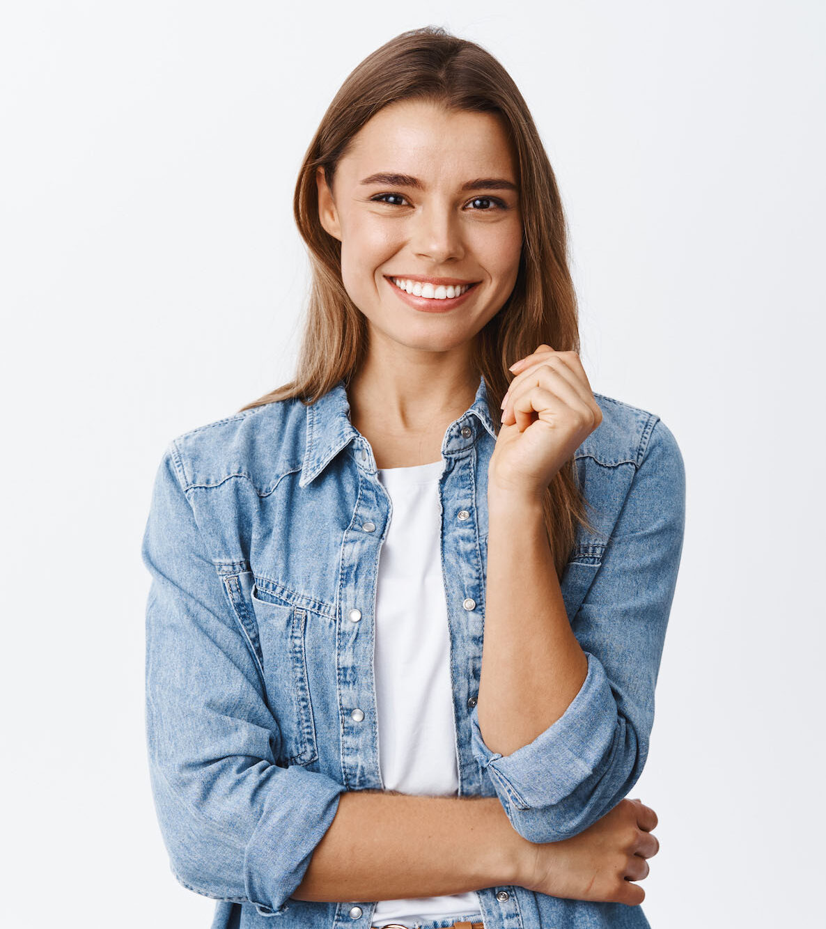 happy young woman